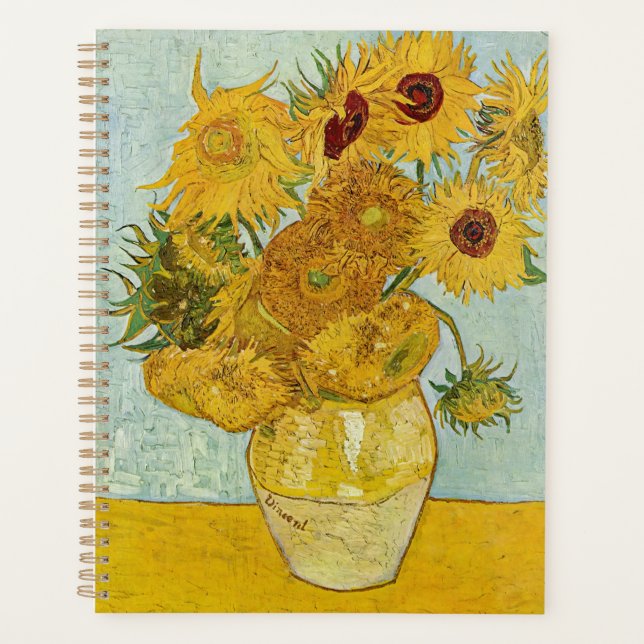 Vincent Van Gogh - Vase avec douze tournesols (Devant)