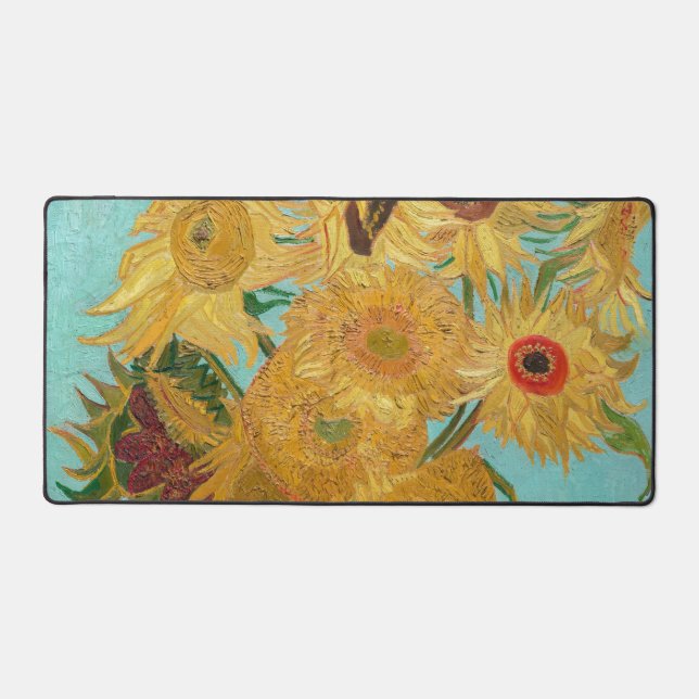 Vincent Van Gogh - Vase avec douze tournesols (Recto)
