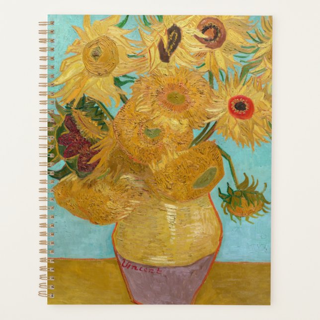 Vincent Van Gogh - Vase avec douze tournesols (Devant)