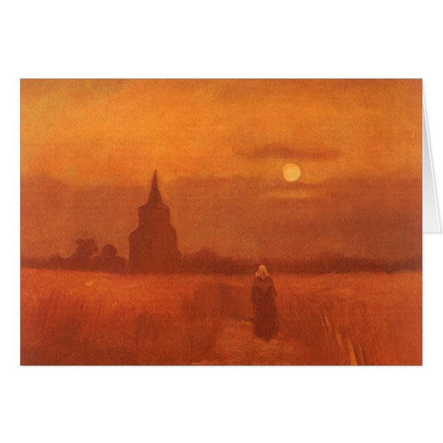 Vincent van Gogh - Vieille tour dans les champs (Devant horizontal)