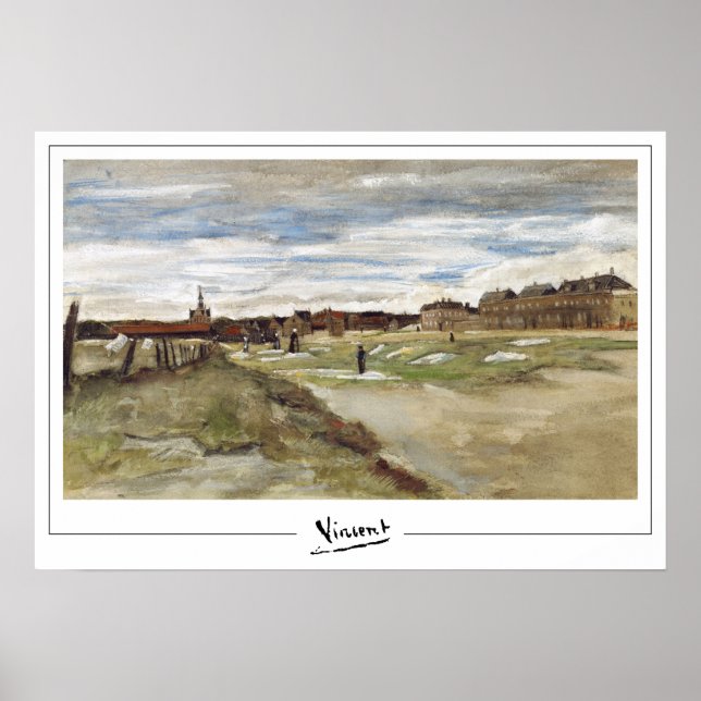 Vincent Van Gogh Zedign Affiche d'art #25-2 II (Devant)