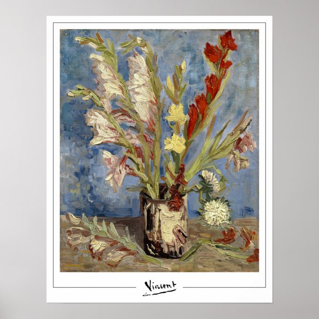 Vincent Van Gogh Zedign Affiche d'art #48-2 (Devant)