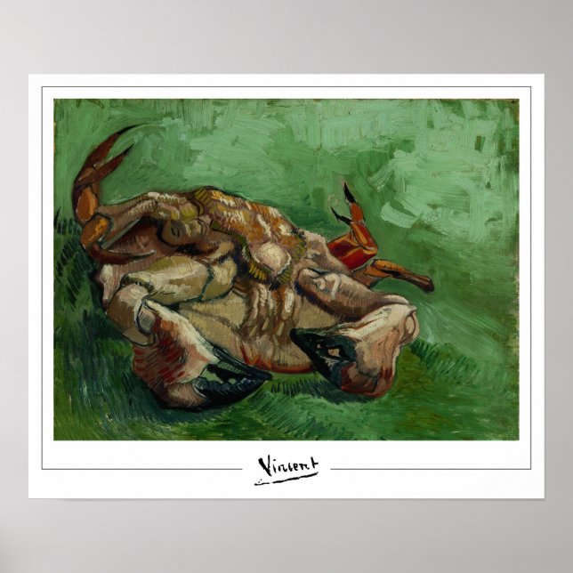 Vincent Van Gogh Zedign Art Poster #10-2 (Devant)