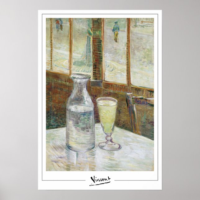 Vincent Van Gogh Zedign Art Poster #19-2 (Devant)