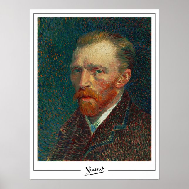 Vincent Van Gogh Zedign Art Poster #21-2 (Devant)