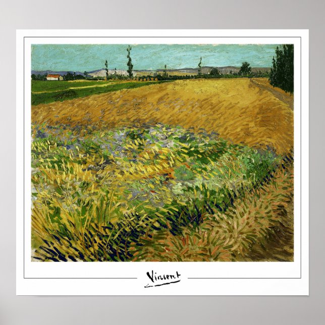 Vincent Van Gogh Zedign Art Poster #4 (Devant)