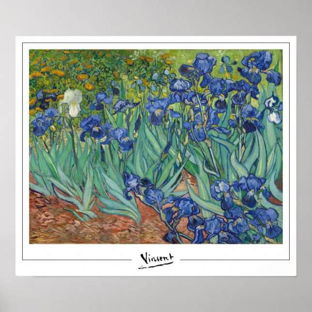 Vincent Van Gogh Zedign Art Poster #45-3 (Devant)