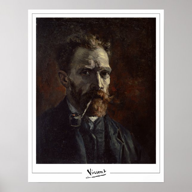 Vincent Van Gogh Zedign Art Poster #51-3 (Devant)