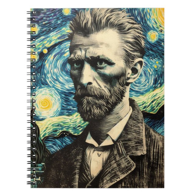 Vincent vintage| Journal carnet (Devant)