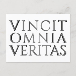 VINCIT OMNIA VERITAS - Carte postale de vacances