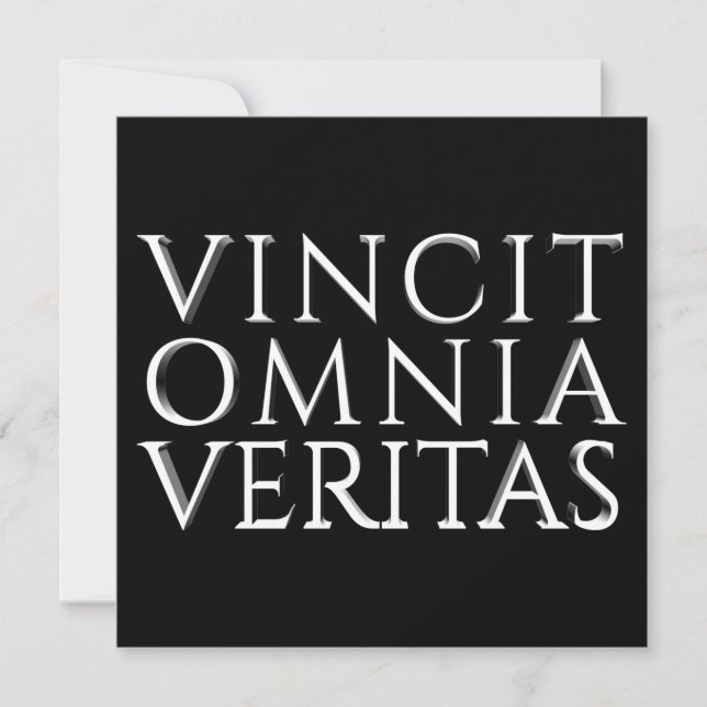 VINCIT OMNIA VERITAS - Lumière (Devant)