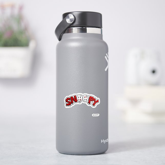 Vinel SnOpY Moto autocollant Blanc B (HydroFlask)