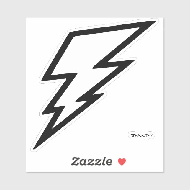 Vinel Thunder Car/ Moto sticker (Feuille)