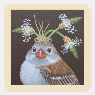 Vinnie les autocollants de moineau de campagne