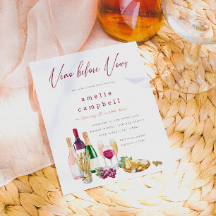 Vino Avant Vows Vine Budget Fête des mariées