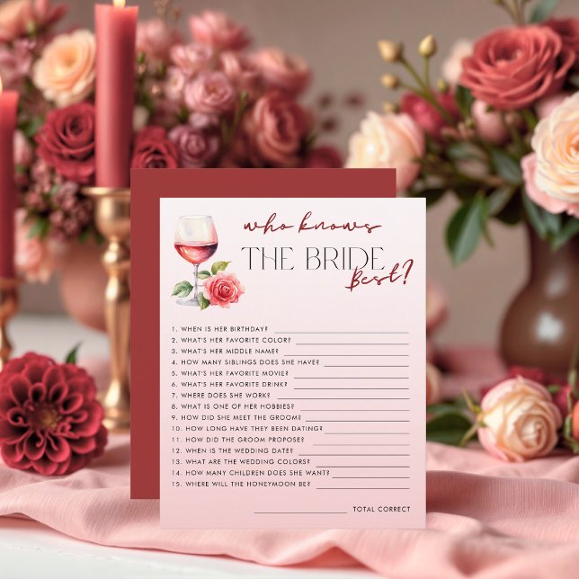 Vino Before Vows Who Knows the Bride Best Game (Créateur téléchargé)