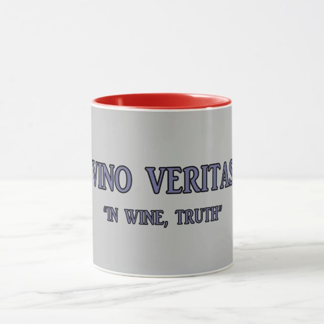 VINO VERITAS Mug (Centre)
