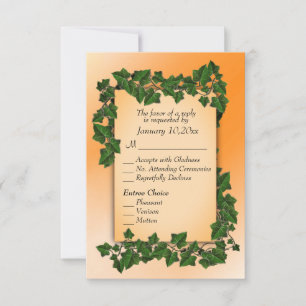 Vins à Orange Fall RSVP w Entree