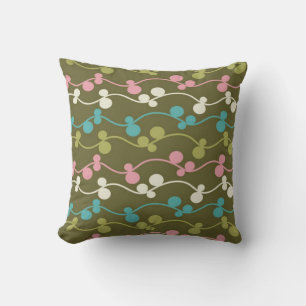 Vins d'olive colorés Coussin