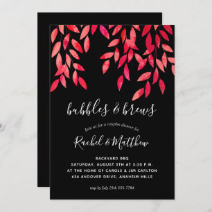 Vins roses chauds sur Couples noirs Wedding shower