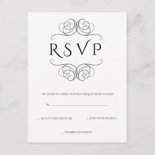 Vins vintages mariage rsvp cartes postales