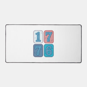 Vintage 1776 Patchwork Patriotique