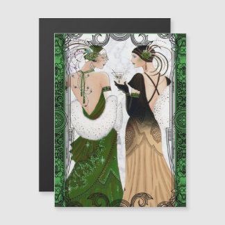 Vintage 1920 Noël Martini Flapper Dames