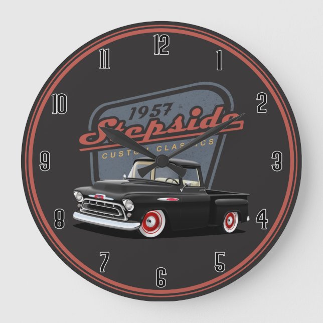 Vintage 1957 Grand Horloge Stepside (Recto)