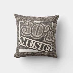 Vintage 30's Music - Coussin