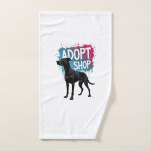 Vintage Adoptez Ne Faites Pas D'Achats Chien Graff