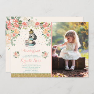 Vintage Alice Au Pays Des Merveilles Invitation An
