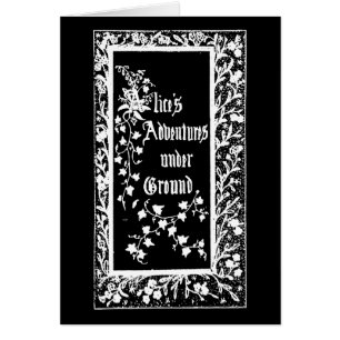 Vintage Alice's Adventures Underground