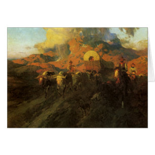 Vintage American West, Overland Trail par Johnson