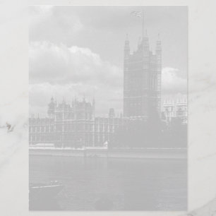 Vintage Angleterre Chambres du parlement de Londre