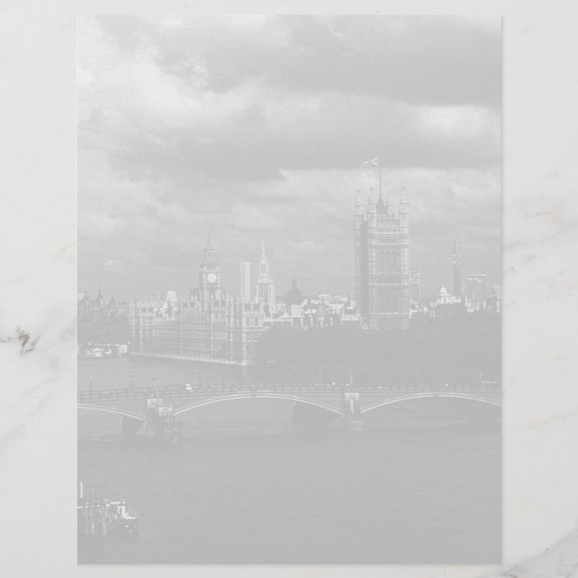 Vintage Angleterre Londres La Tamise (Devant)