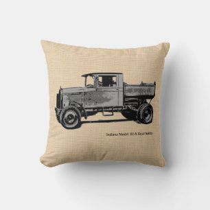Vintage Antique Camion Coussin personnalisé