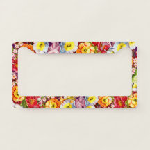 Vintage Art Floral Motif Fleurs de printemps Primr