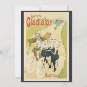 Vintage Art Nouveau, Bicyclettes Gladiator Cycles