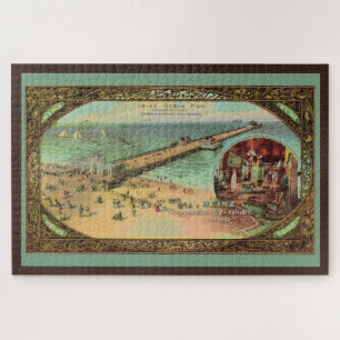 Vintage Atlantic City Pier Grand Puzzle
