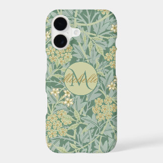 Vintage Botanique Floral Turquoise et vert