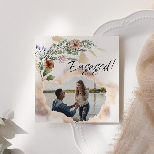 Vintage Botanique minuscule Floral Ajouter Fiançai