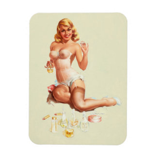 Vintage broche Retro flexible Magnet