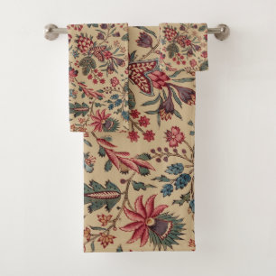 Vintage Broderie Antique Florale Ameublement