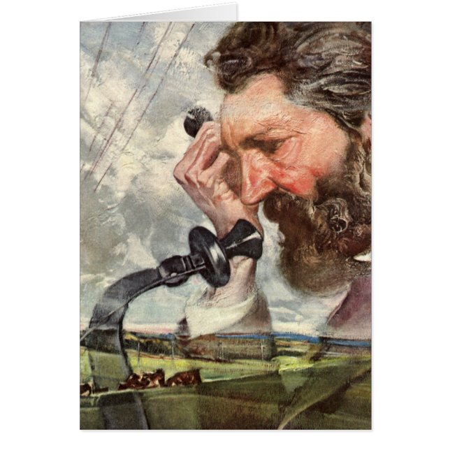 Vintage Business, Alexander Graham Bell Téléphone (Devant)