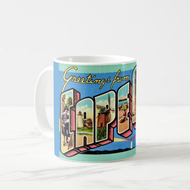 Vintage Cape Cod Coffee Mug (Devant gauche)