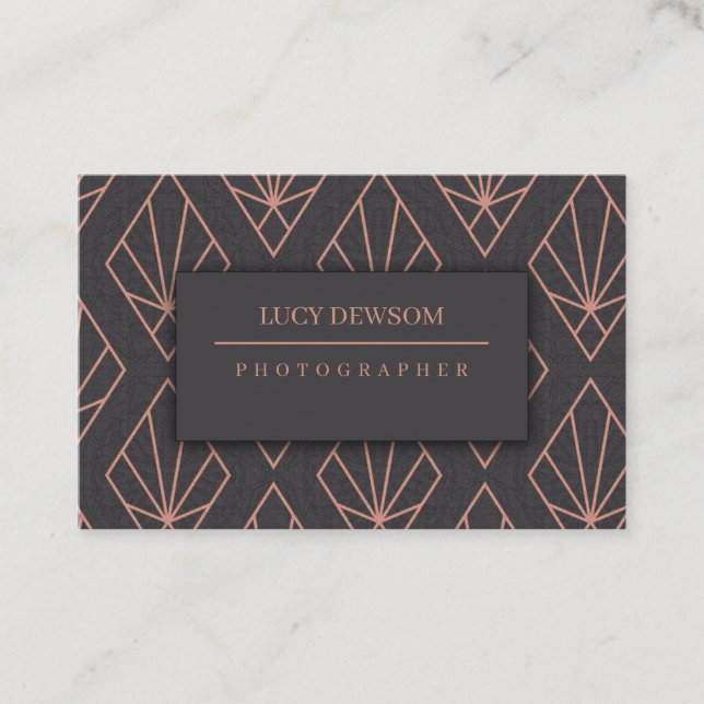 Vintage - Carte de visite recto verso (Devant)