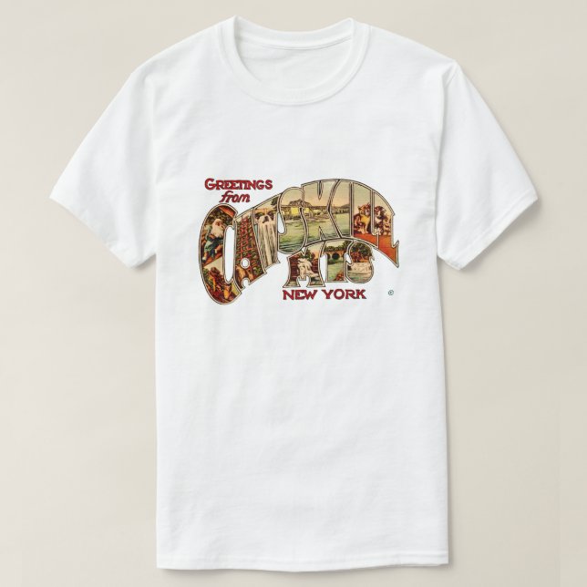 Vintage Catskill Mtns T-Shirt (Design devant)
