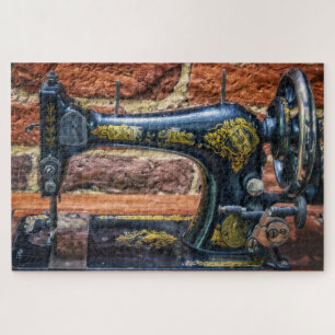 Vintage chanteur Machines à coudre Puzzle