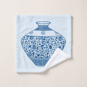 Vintage Chinoiserie Vase Ginger Jar