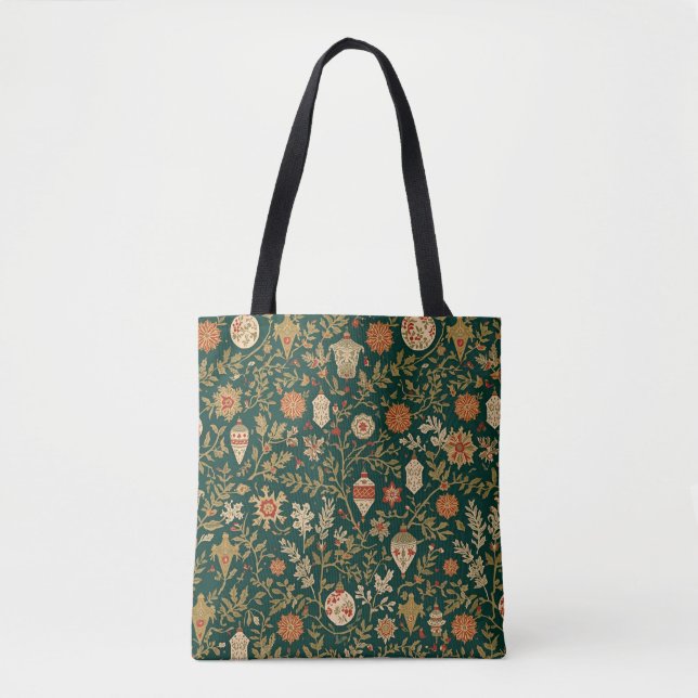 Vintage Christmas Pattern - Tote Bag (Devant)